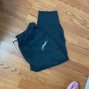 PINK crop sweatpants